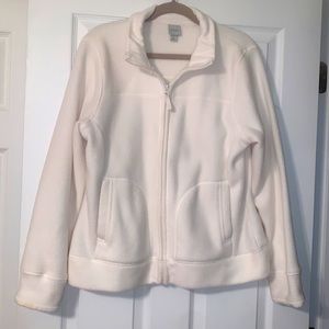 Cream Fleece Jacket